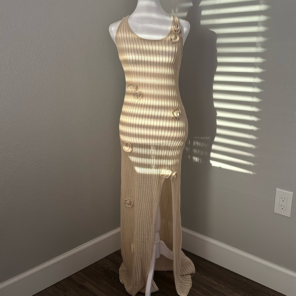 Crochet Bathing Suit Cover up Maxi